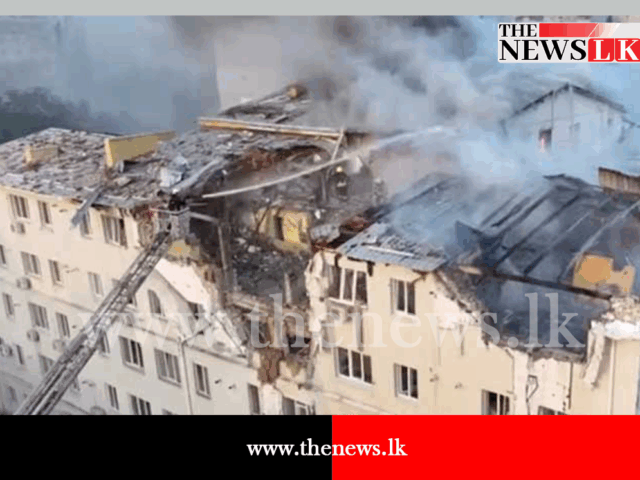 අහසින් පහරදුන් රුසියානු ඩ්‍රෝන – යුක්‍රේනයේ ජීවිත 14ක් මරු තුරුළට