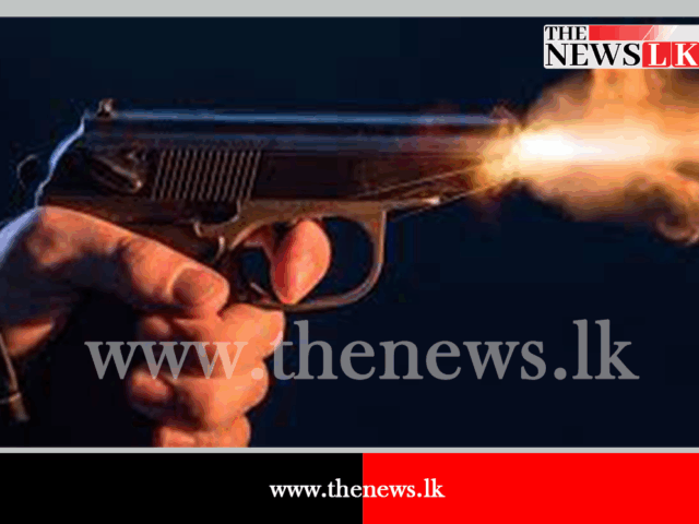 පානදුරත් වෙඩිල්ලක් පත්තු වේ