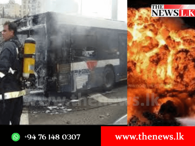 බස් රථයක්  තෙල් බවුසරයක ගැටෙයි  සවුදි වන්දනාවේ ගිය ඉන්දියානුවන් 42ක් මරුට