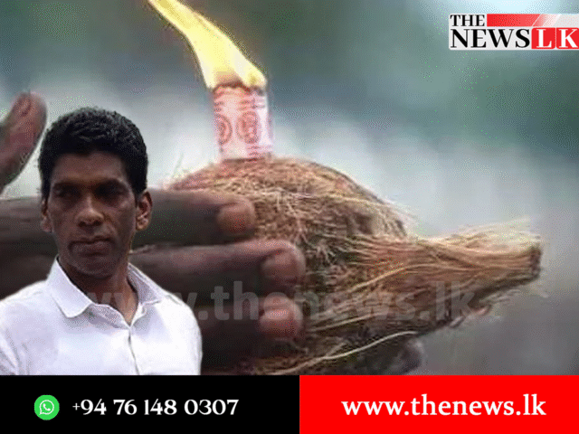 විපක්‍ෂයට විරුද්ධව  පොල් ගහන්නැයි  ආණ්ඩුව වතුකරයට  පොල් ගිහින් දීලා